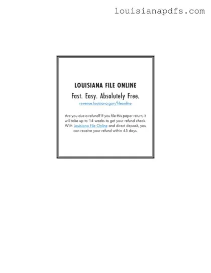 Fillable It 540 2D Louisiana Template